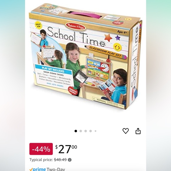 Melissa and Doug Schooltime Playset - Picture 2 of 8